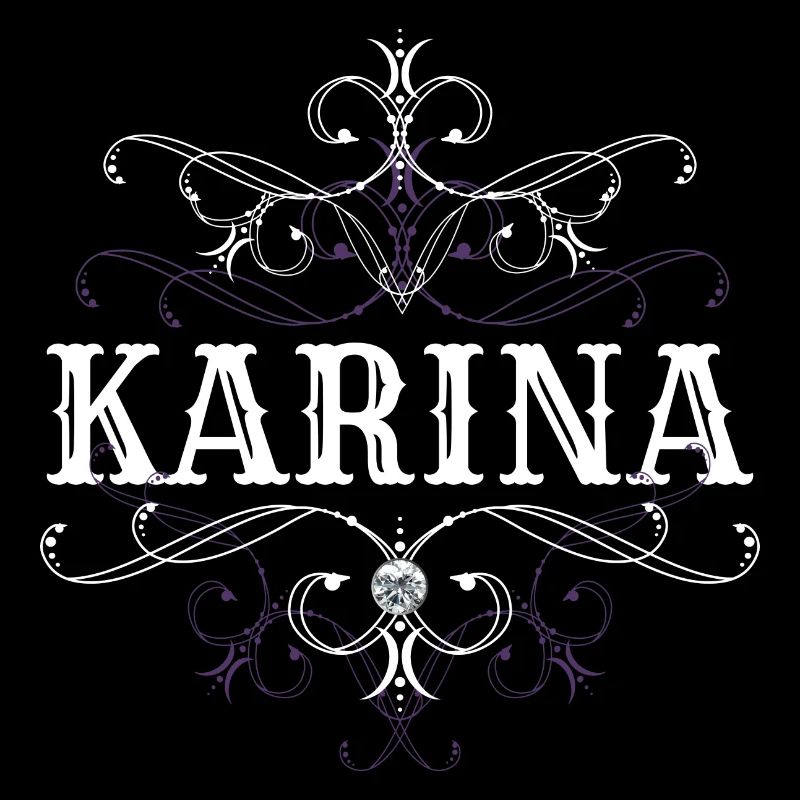 Karina Surname First name personalized