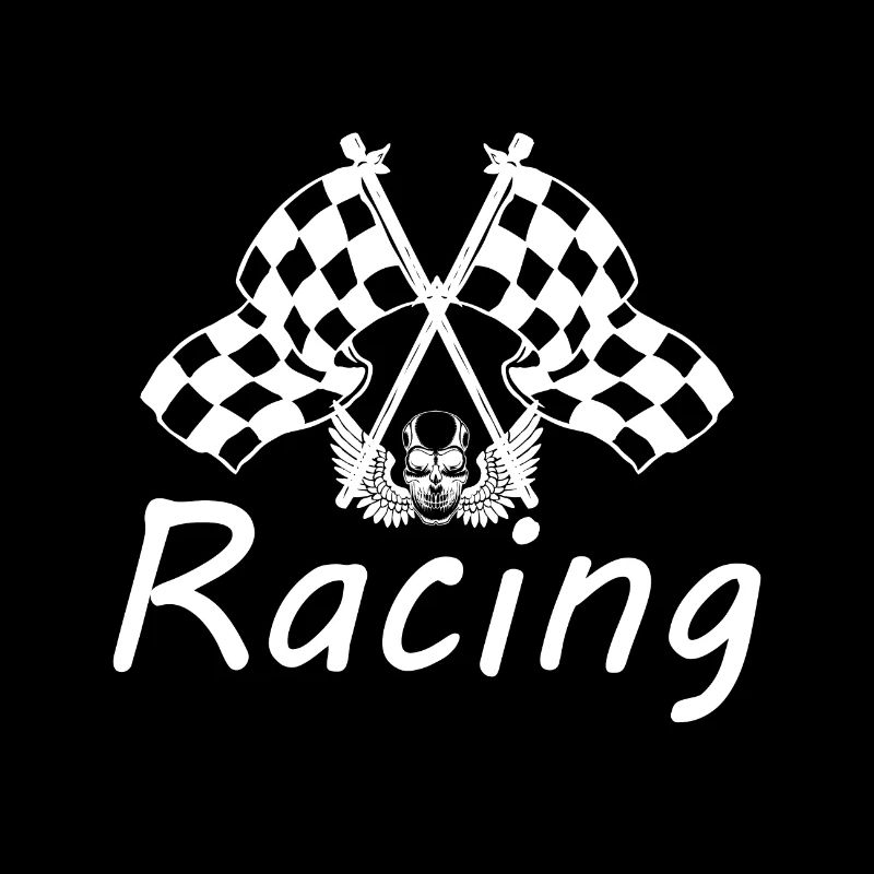 Drapeau à damier de course