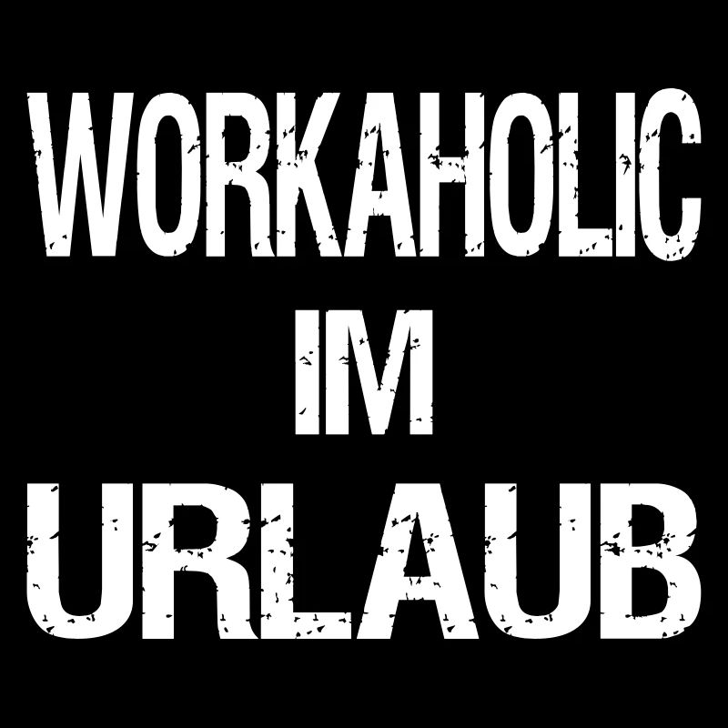 Workaholic on vacation