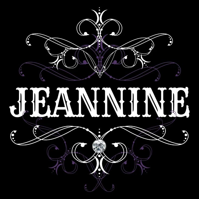 Jeannine Surname First name personalized