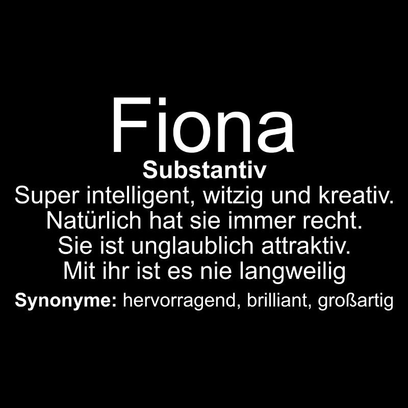 Nom Définition Fiona