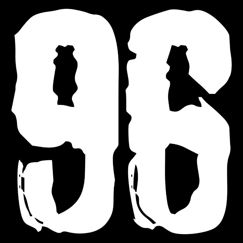 Maillot à 96 numéros