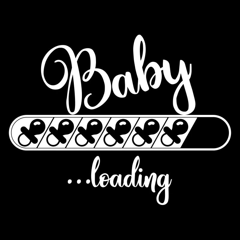 Baby loading werdende Mutter Schwanger Mama