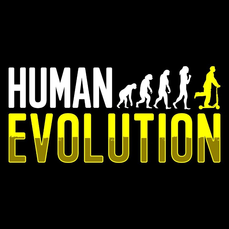 Rollerfahrer Elektrisch E-Roller Fortbewegung