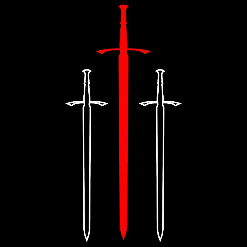 Épée rouge
