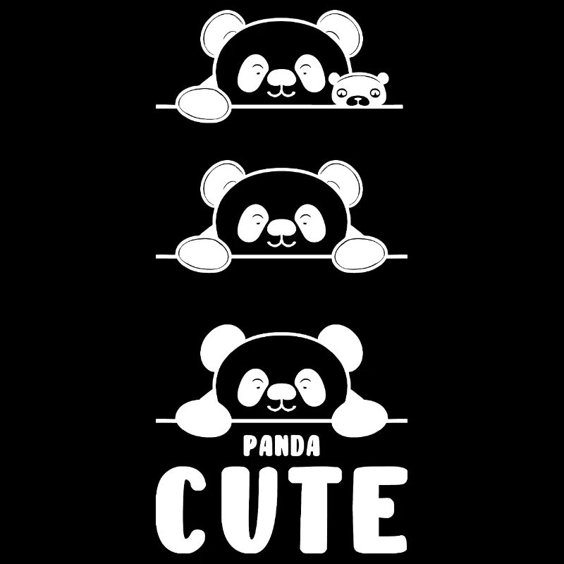 Geschenk Panda Bär Tier Funny Cute Geschenkidee