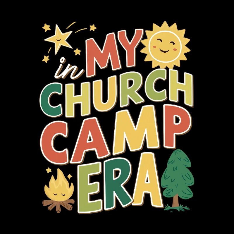 À l’époque de mon camp d’église VBS, Bible Camp Fun