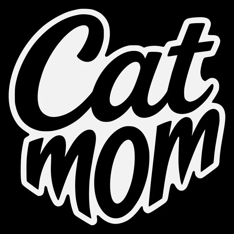 Maman chat, Lettrage maman chat,