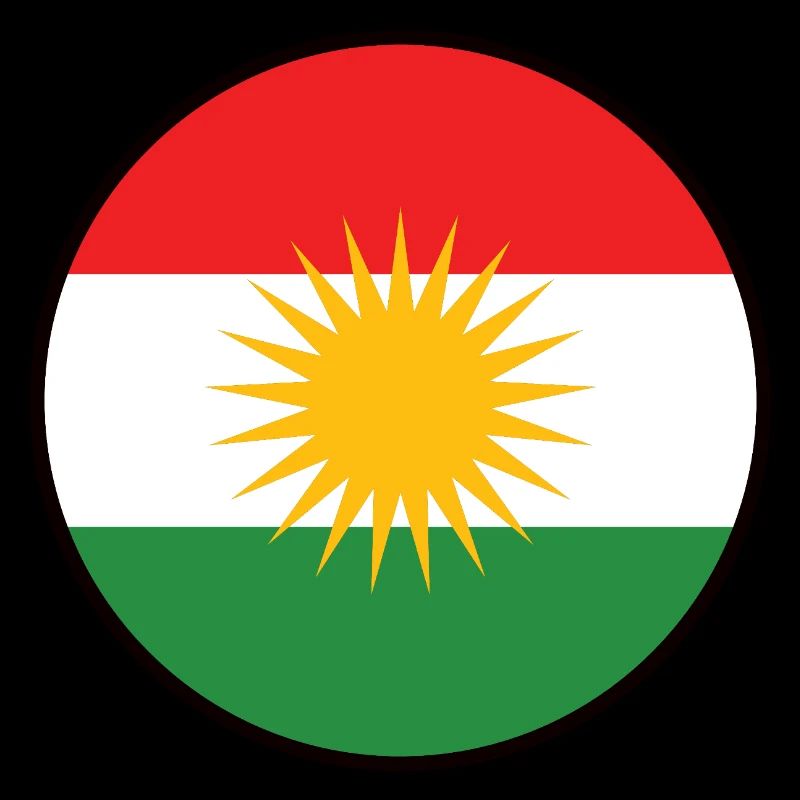 Kurdistan Flagge Bakur Bashur Rojava Rojhlt Newroz