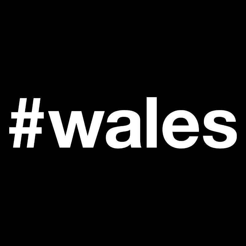 WALES Hashtag