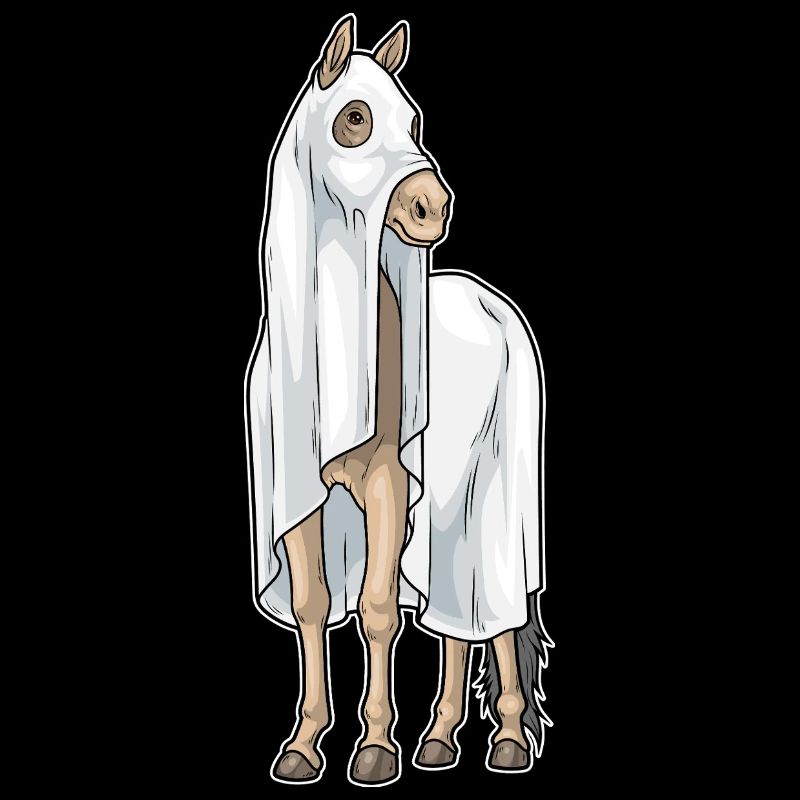 Pferd Halloween Geist