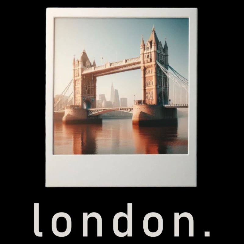 Tower Bridge London Retro Photo