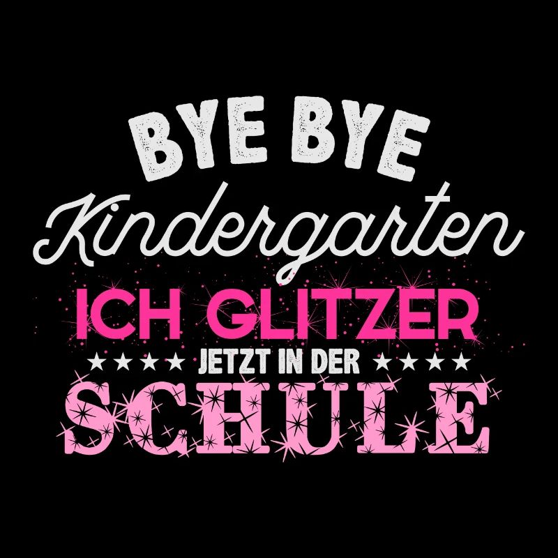 Tschüss Kindergarten Schule Einschulung Geschenk