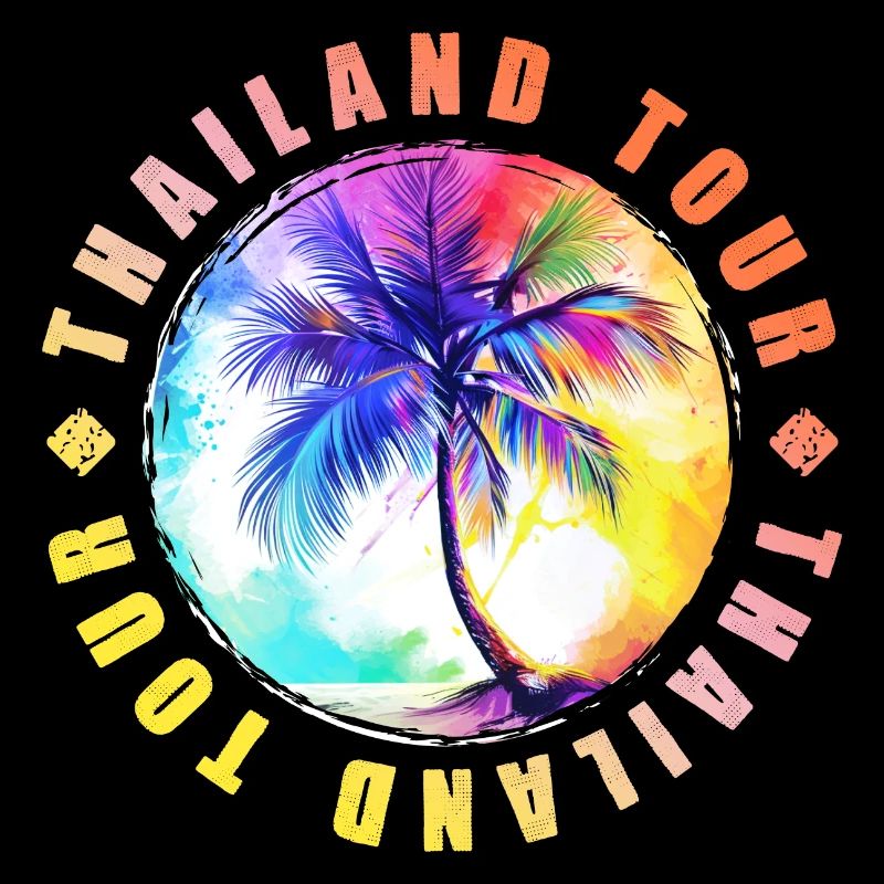 Circuit en Thaïlande coloré