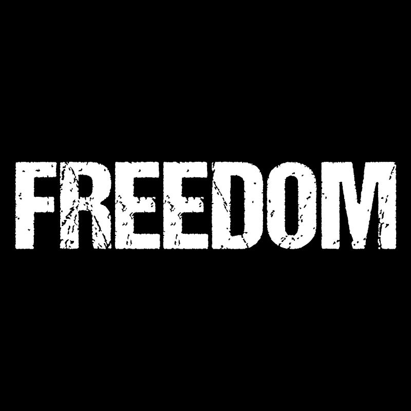 FREEDOM Impression (blanc - texture)