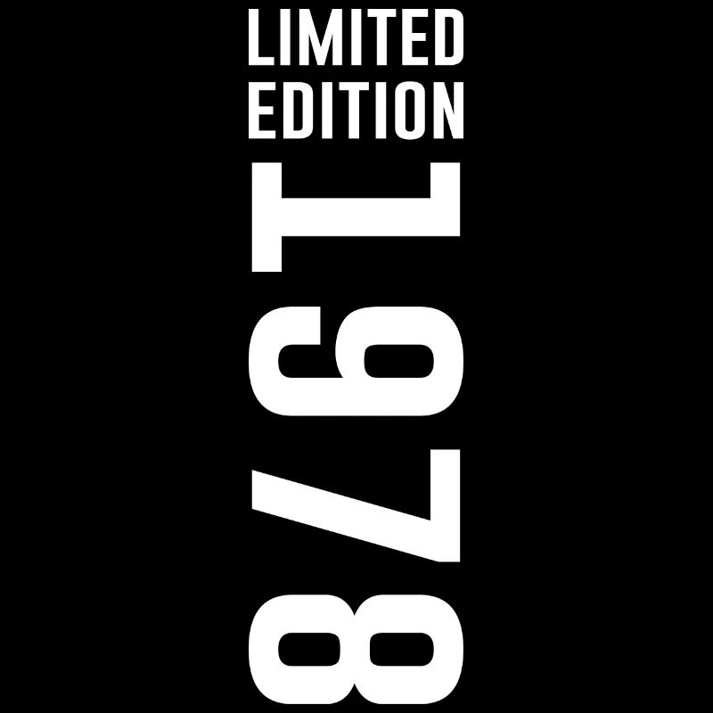 1978 Limited Edition Geburtstag Geschenk