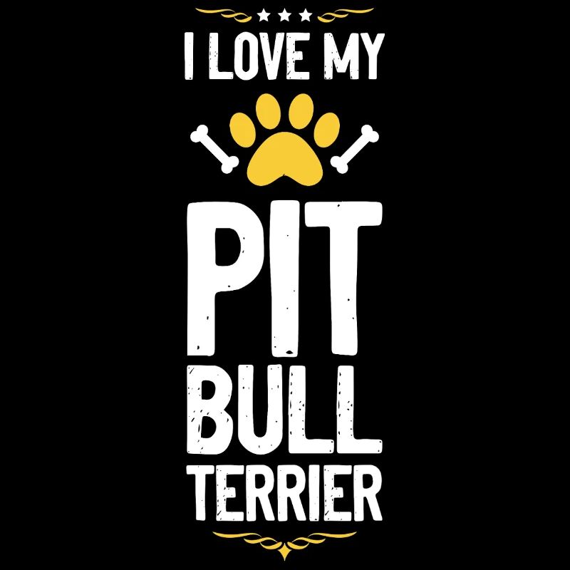 Ich liebe Pitbull Terrier