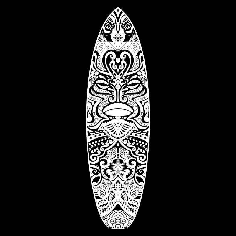 Maori Surf (version blanche)