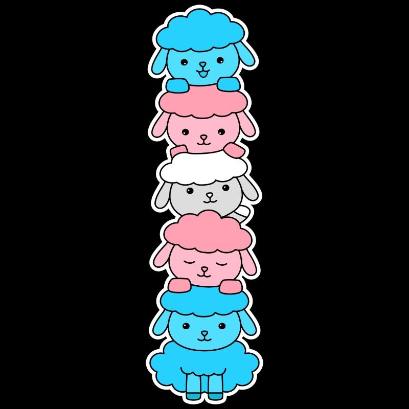 Conception de moutons trans pour les personnes trans