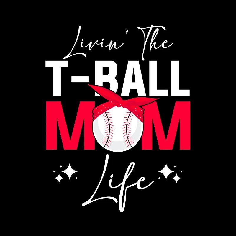 Teeball Tee Ball Tball Mom