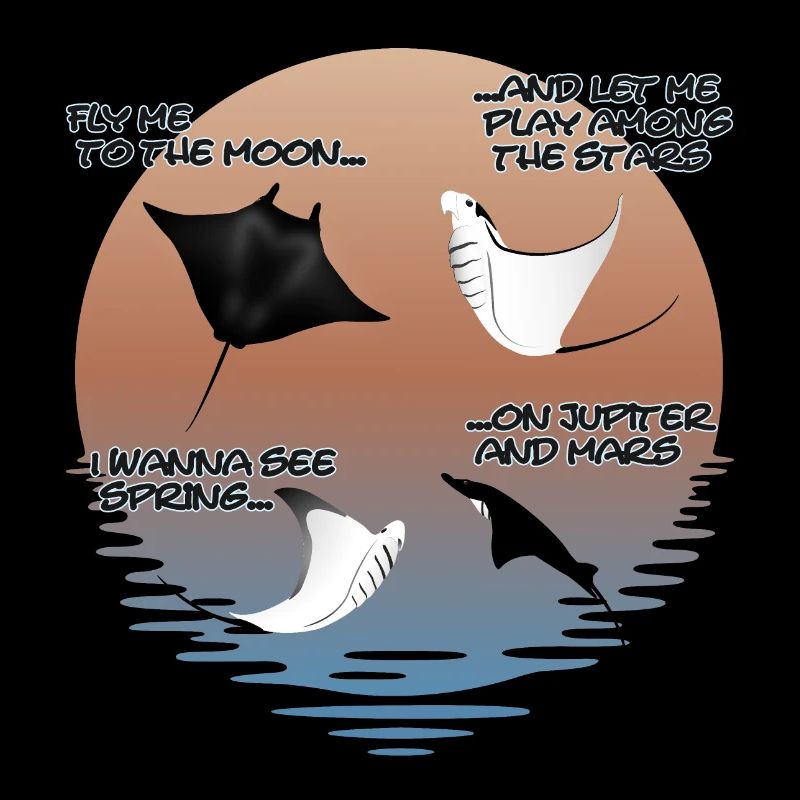 Manta Ray Funny