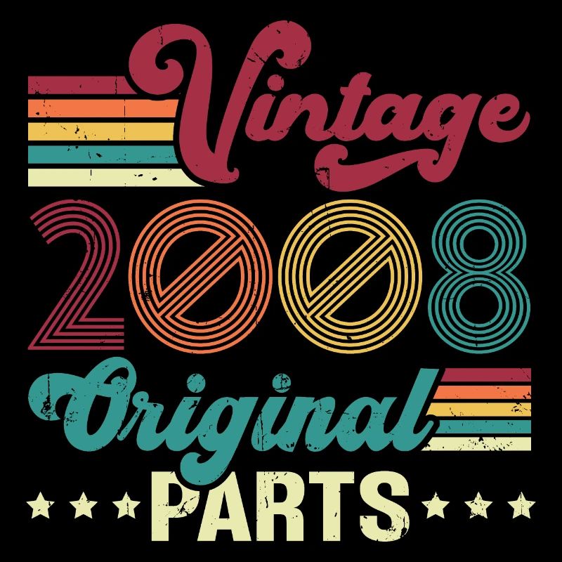 Vintage 2008 Original, Geburtstagsgeschenk