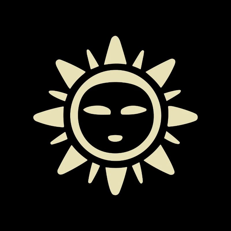 Abstrait Soleil Soleil Art abstrait