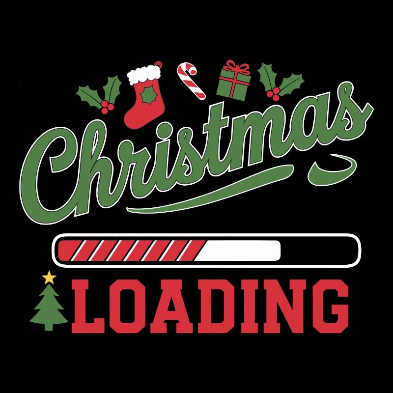 Christmas Loading Ladebalken Weihnachten