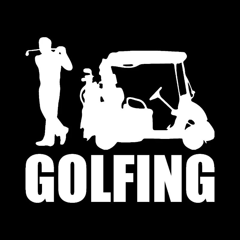 Golfing Golf Spruch Golfspieler