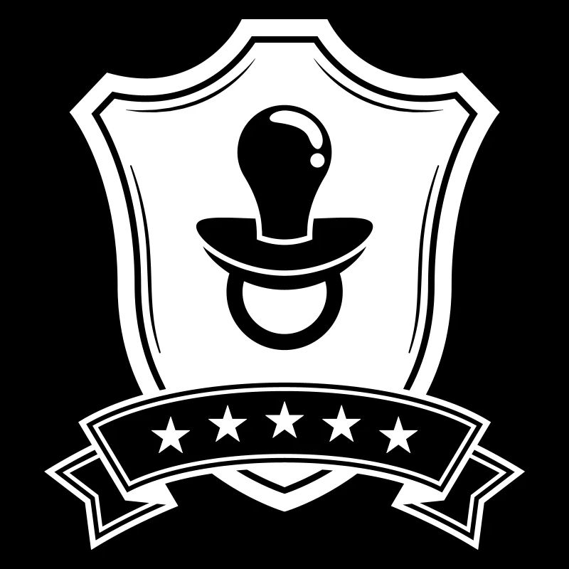 Schnuller Icon schild