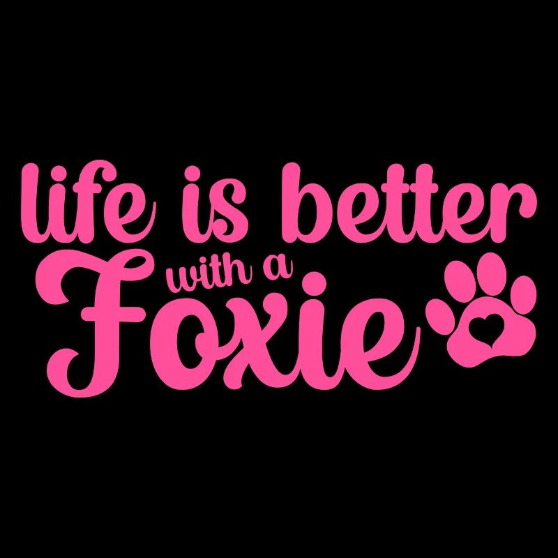Foxterrier Wire Haired Fox Terrier Mama Pink