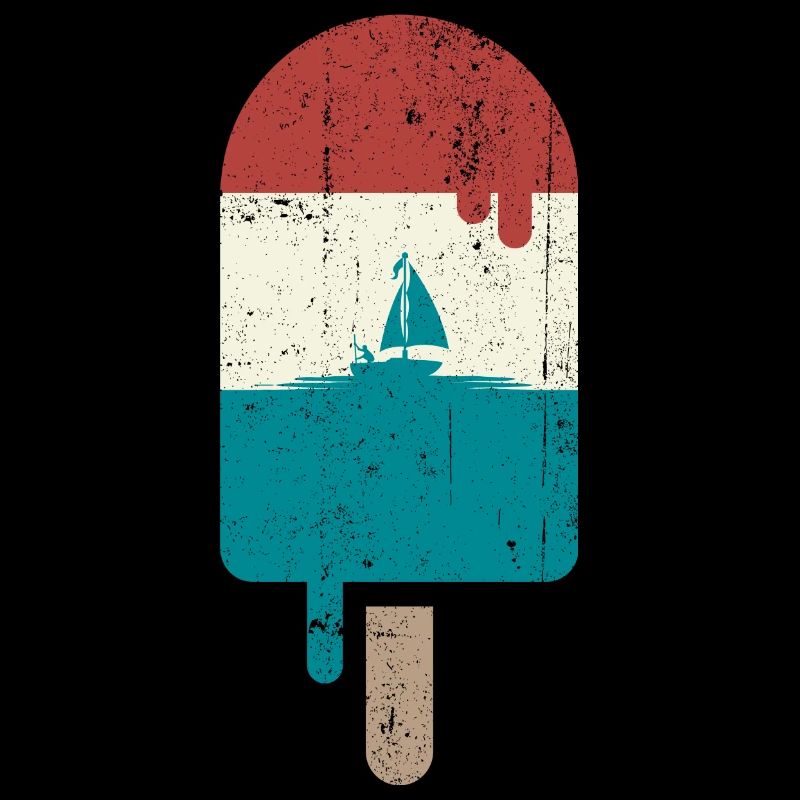 Sailboat Sunset Popsicle