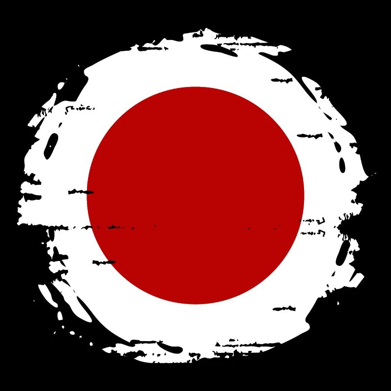 Drapeau du Japon utilisé Look Nihon drapeau japonais