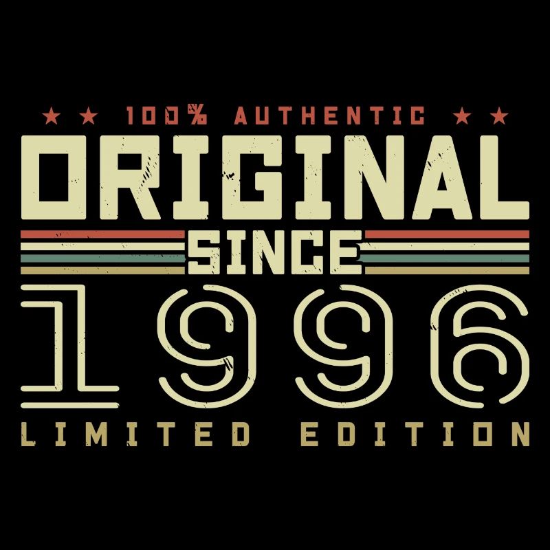 Original 1996 Retro 1996 Geburtstagsgeschenk 1996