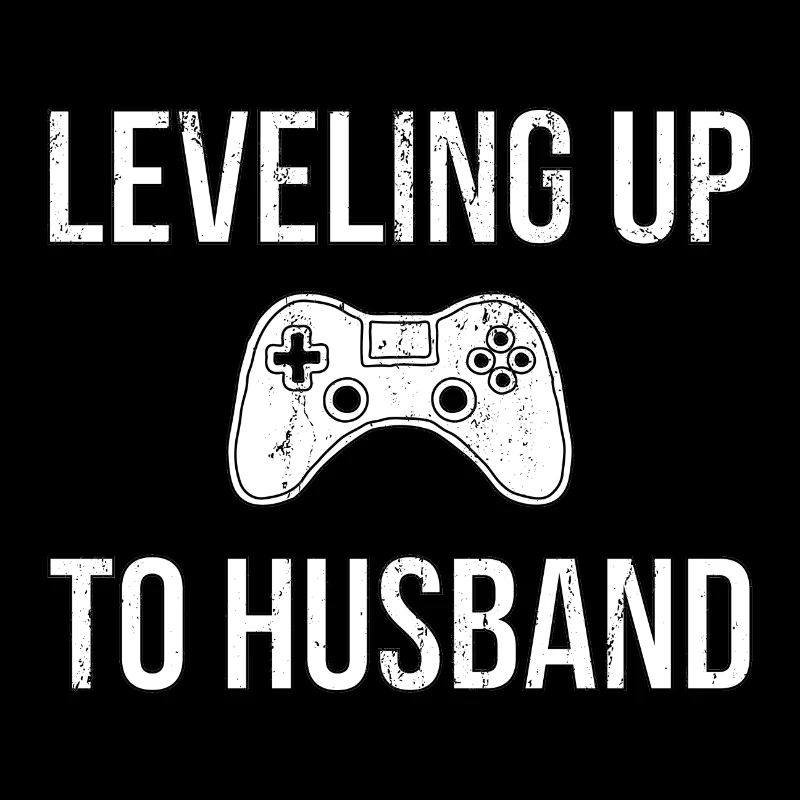 Leveling up to Husband Geschenk