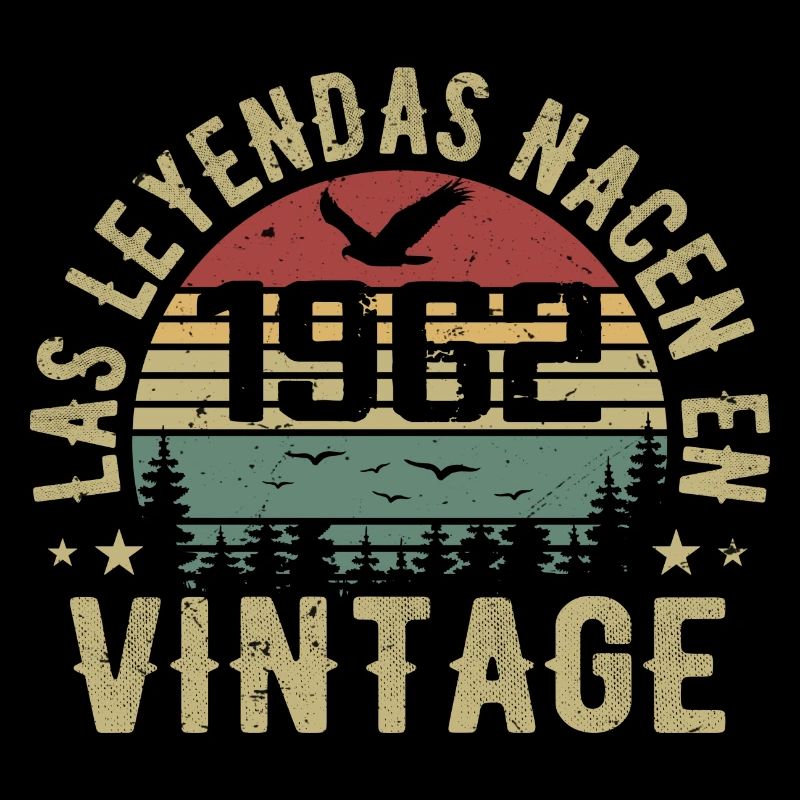 Legenden werden geboren 1962 Geburtstagsgeschenk 1962