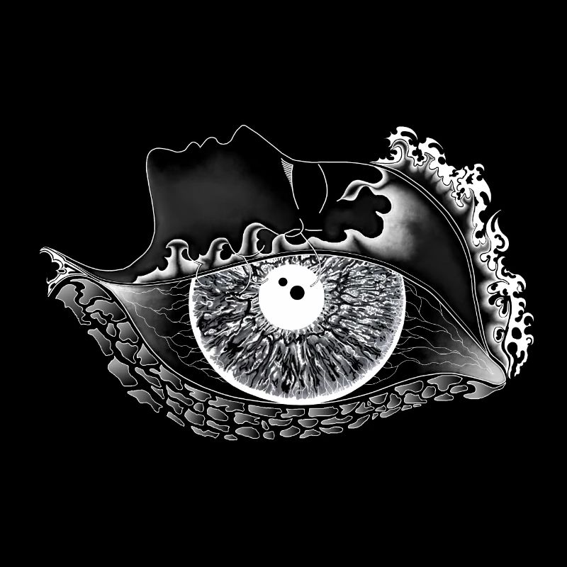 Large eye transverse white