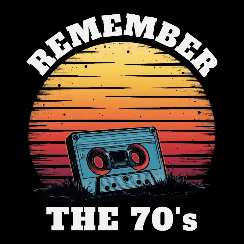 Cassette rétro - Nostalgique des années 70
