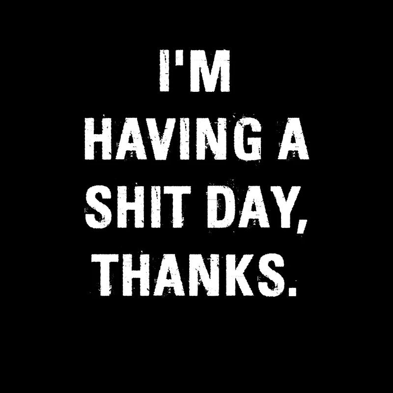 SHIT DAY BAD DAY