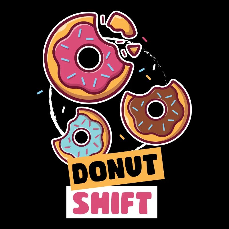 Beignet design pour un fan de beignet