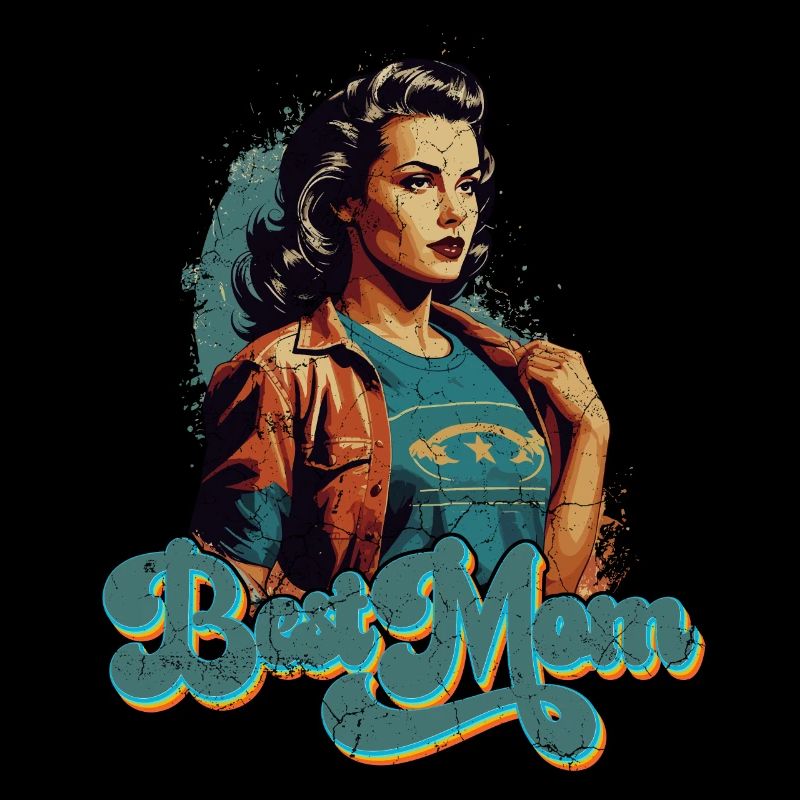Beste Mom Stolze Mutter Muttertag Design