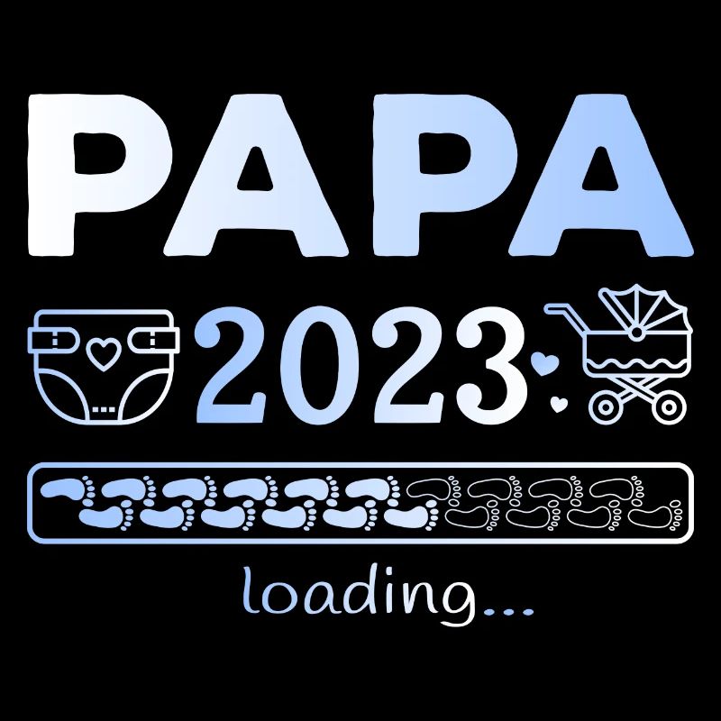 Werdende Papa 2023 Loading Schwangerschaft Vater