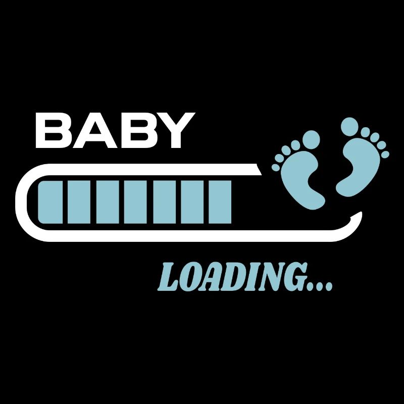 Baby wird heruntergeladen Geburtsgeschenk