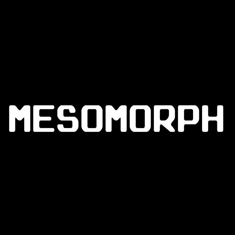 T-Shirt Mésomorphe - construction de panier mésomorphe