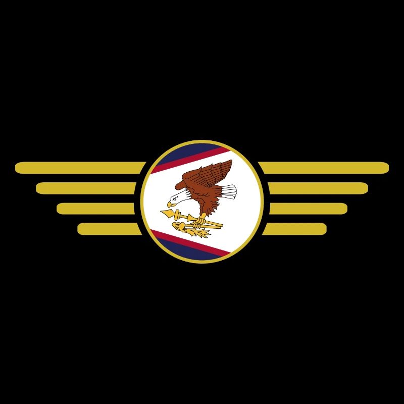 Samoa américaines, T-shirt design de style élégance