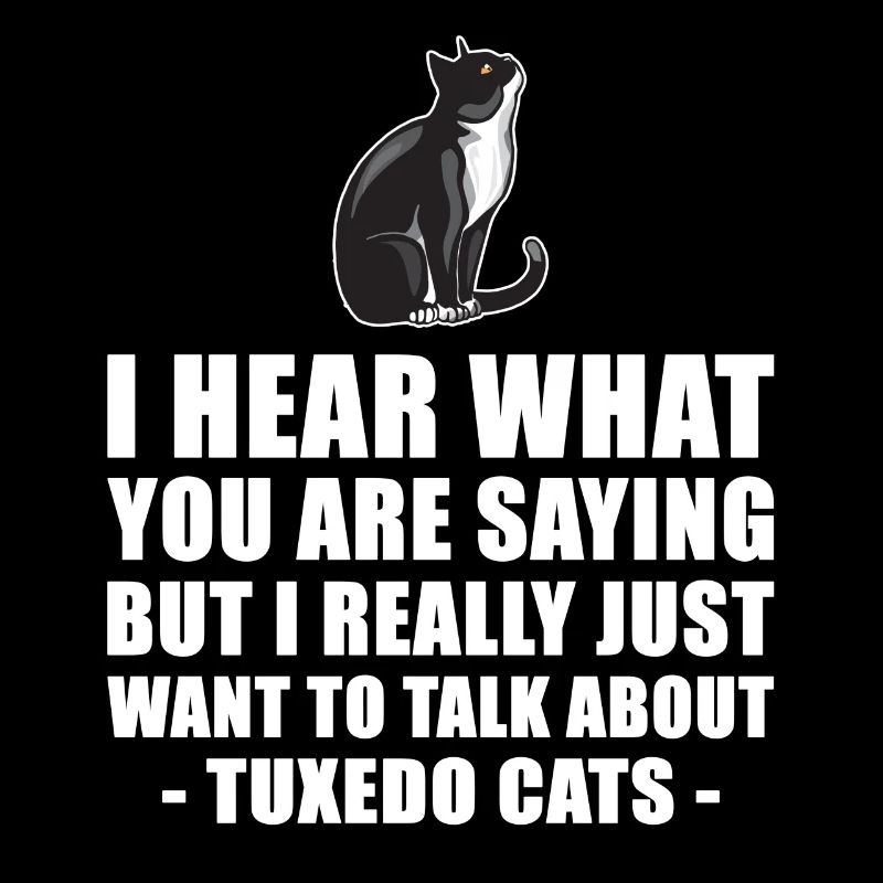 Tuxedo Cat Cute Gift
