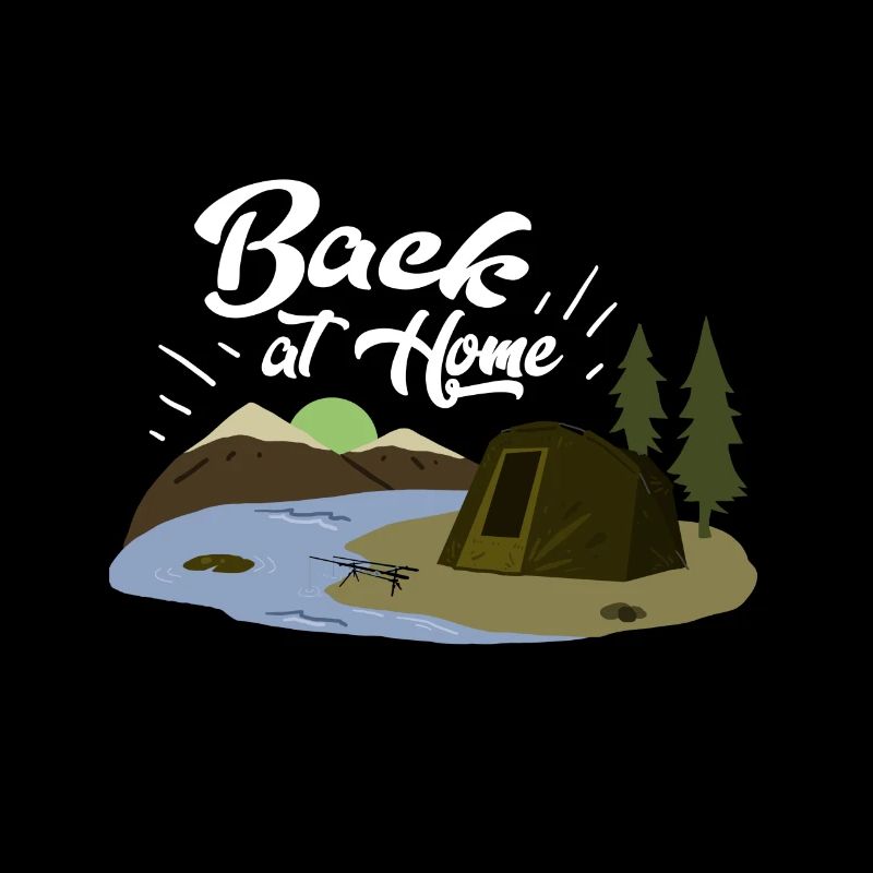 Back at home angler gift