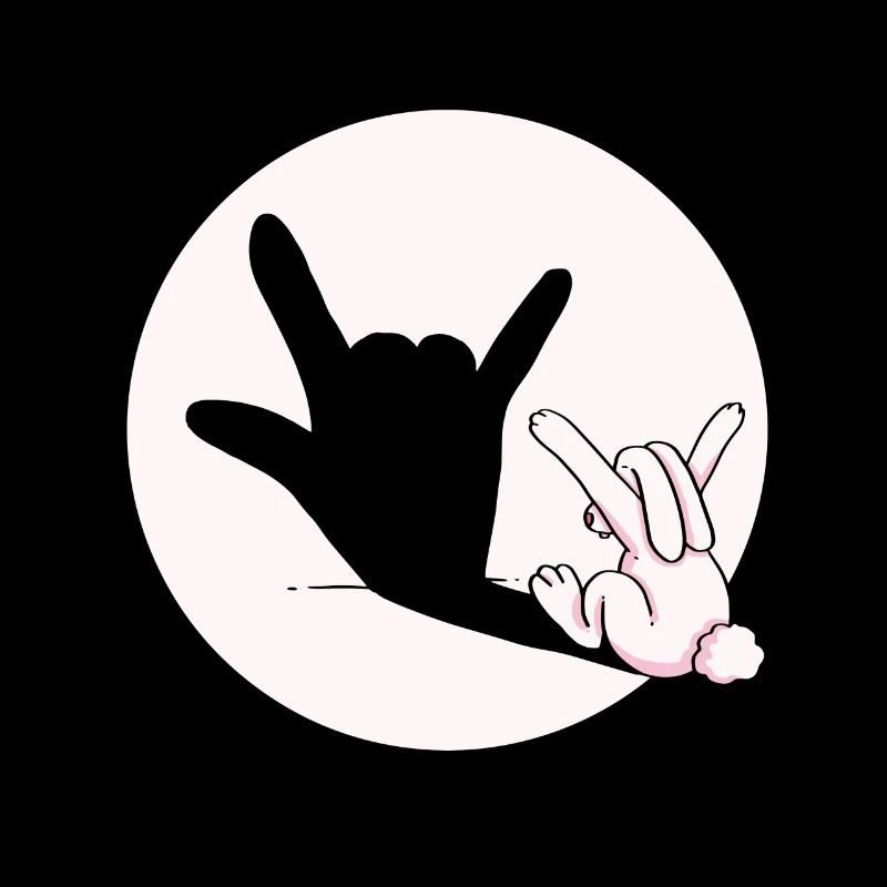 rabbit metal rock n roll devil gift Easter