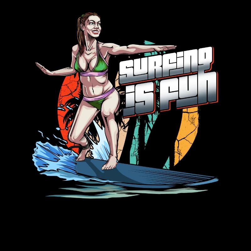 Surf est amusant Summer Beach