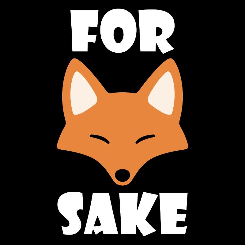 Fuchs lustig Spruch Spaß Geschenk